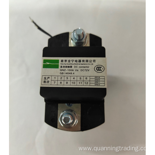 100A DC72V Soft starter contactor